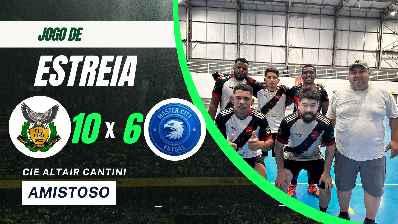 CER Viamão e Guris do Vasco brilham em amistoso contra o Master City