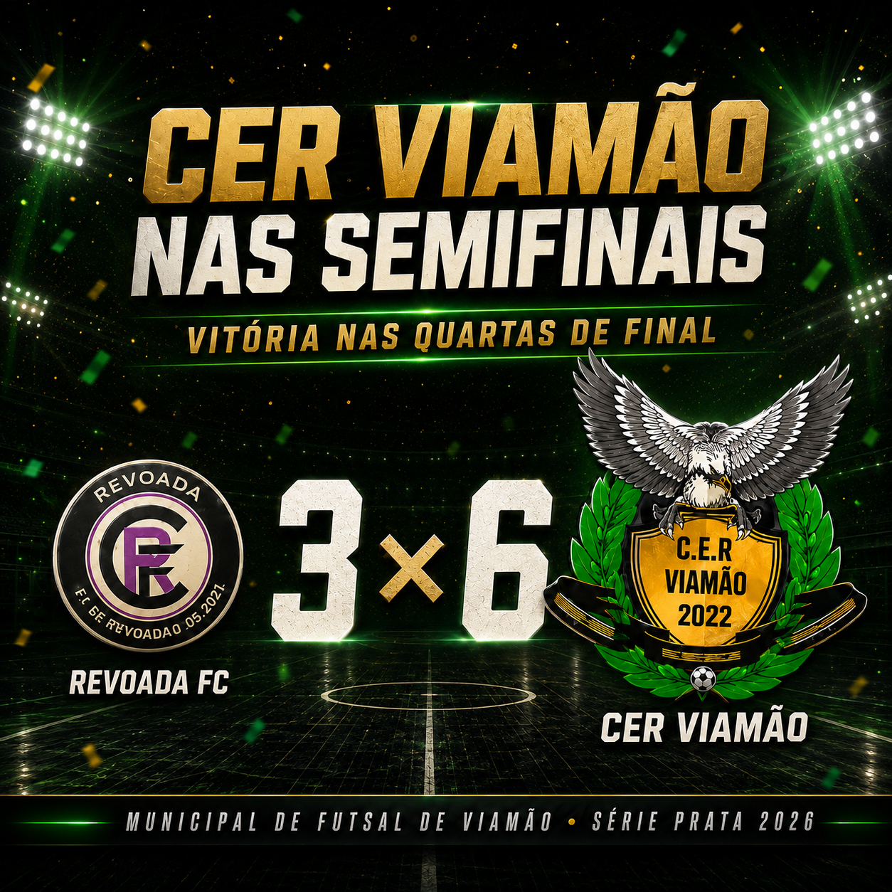 CER Viamão vence a Revoada e avança às semifinais da Série Prata